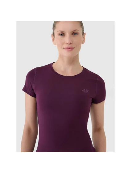 Dámské tréninkové tričko regular rychleschnoucí 4F 4FRSS25TFTSF1235-50S Dámské tréninkové tričko regular rychleschnoucí 4F 4FRSS25TFTSF1235-50S