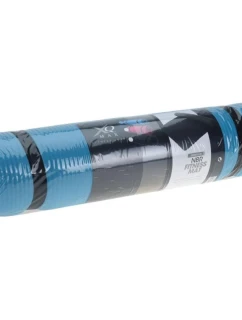 FITNESS PODLOŽKA NBR PROTISKLUZOVÁ XQMAX MODRÁ