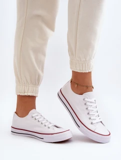 Dámské klasické tenisky černé a bílé Ecoma