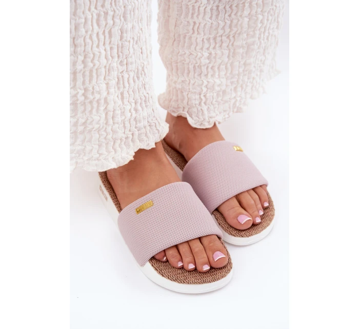 Dámské pantofle Big Star model 21692245 Světle růžové - Big Star Shoes