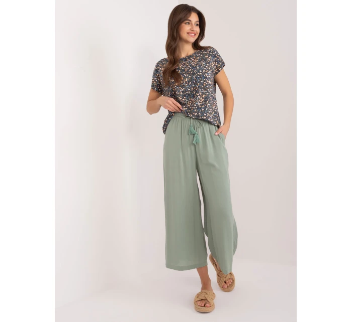 Kalhoty D73761Z62237B khaki Kalhoty D73761Z62237B khaki