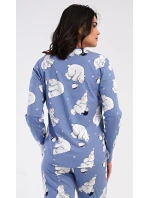 Dámské pyžamo dlouhé a model 21417091 - Vienetta