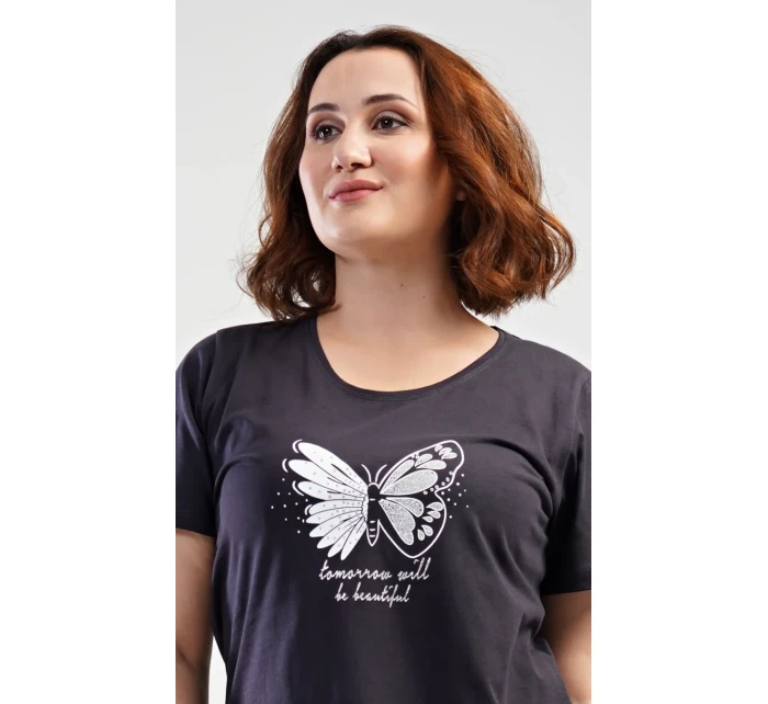 Dámské pyžamo kapri Motýl Dámské pyžamo kapri Motýl