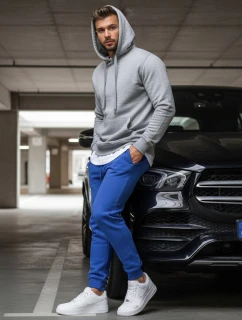 Modré pánské tepláky FashionStreet UX2710