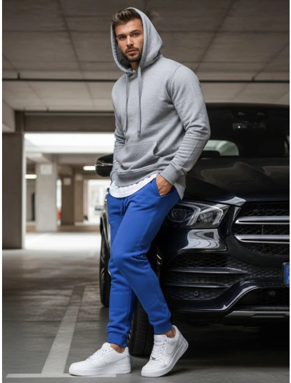 Modré pánské tepláky FashionStreet UX2710