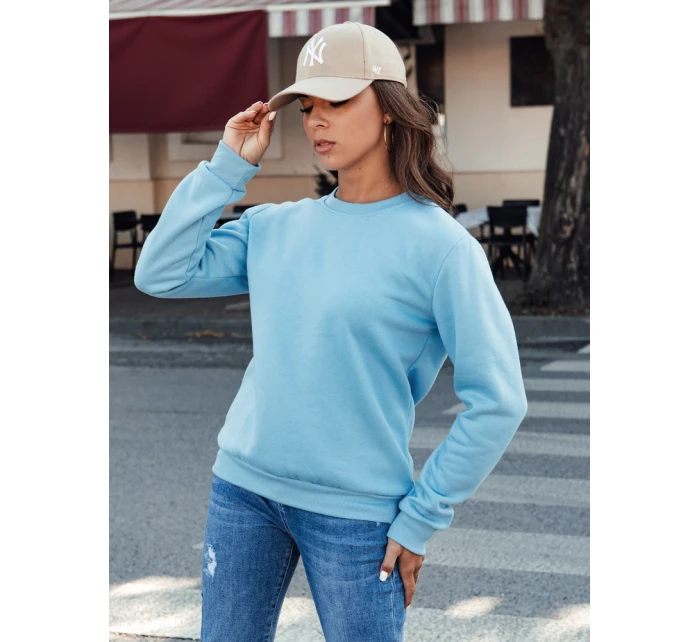 Dámská mikina FASHION II světle modrá FashionStreet BY1327