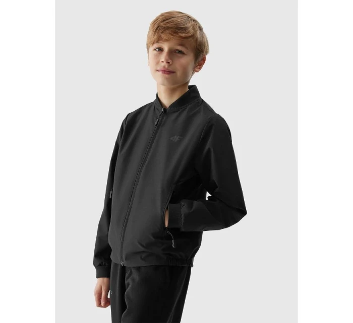 Chlapecká přechodná baseballová bunda 4F Chlapecká přechodná baseballová bunda 4F