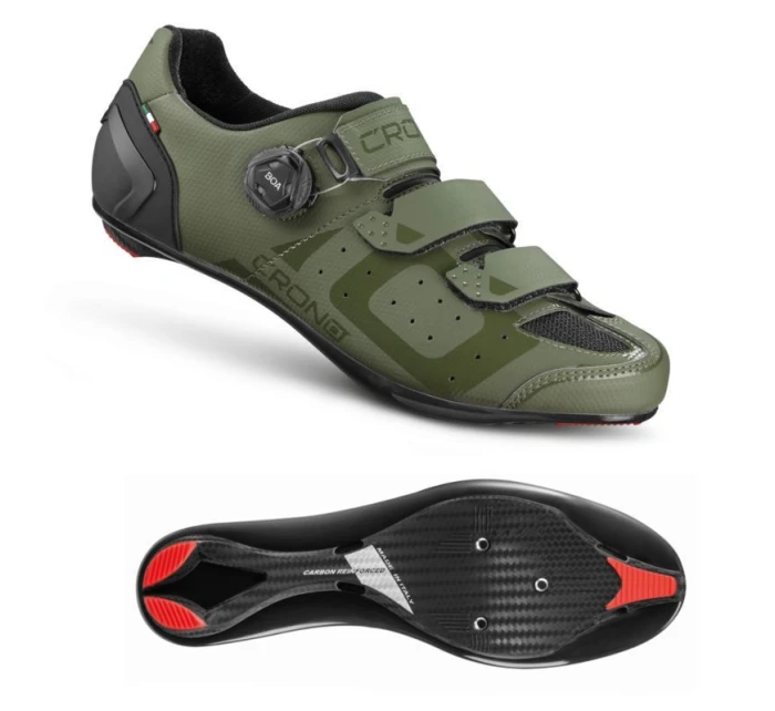 buty szosowe model 21845141 zielone 46 kompozyt - Crono