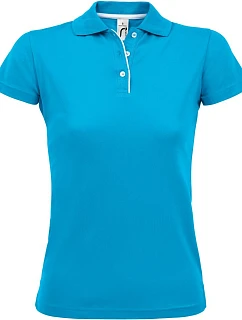 SOL'S Women Dámské piqué sportovní polo aqua model 22522591