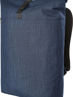 Halfar 1816510 Batoh roll-top na notebook "Europe" 47.6510 blue sprinkle