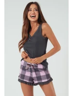 Italská móda Kayo sz.r. kr.sp. barva:grafit/tisk