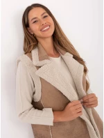 Kamizelka IT KZ model 21314521 beżowy - FPrice