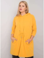 Dámská mikina RV BL 6853.10P tmavě žlutá