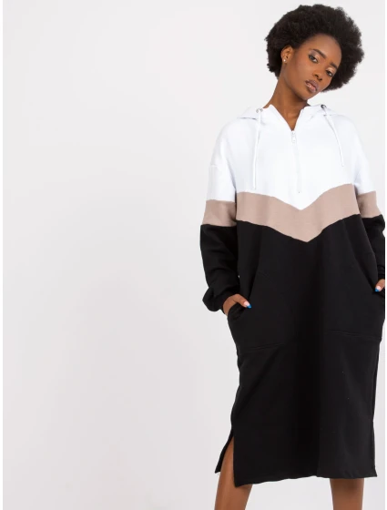 Šaty RV SK 7462.00 bílá a černá Šaty RV SK 7462.00 bílá a černá