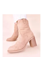 Boty na podpatku model 221034 Solea Boty na podpatku model 221034 Solea