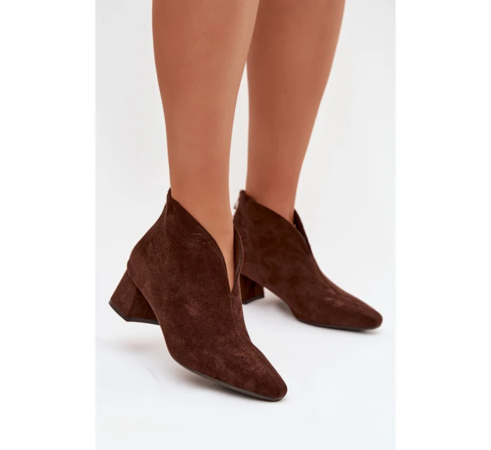 Boty na podpatku  model 223589 Step in style