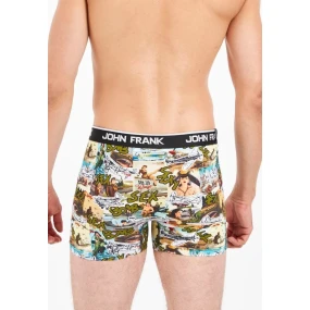 Pánské boxerky John Frank JFBD366 Pánské boxerky John Frank JFBD366