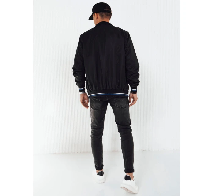Pánská přechodná bunda černá model 21973125 - Dstreet