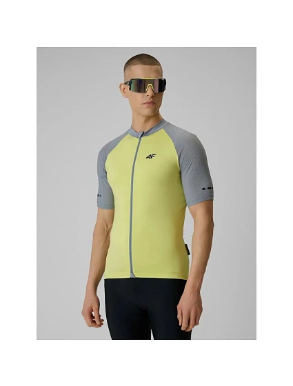 Pánský cyklistický dres UPF50+ 4F 4FRSS26TFTSM2450-73S Pánský cyklistický dres UPF50+ 4F 4FRSS26TFTSM2450-73S