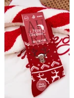 Pánské Vánoční ponožky Červený model 21786677 - Aura.via