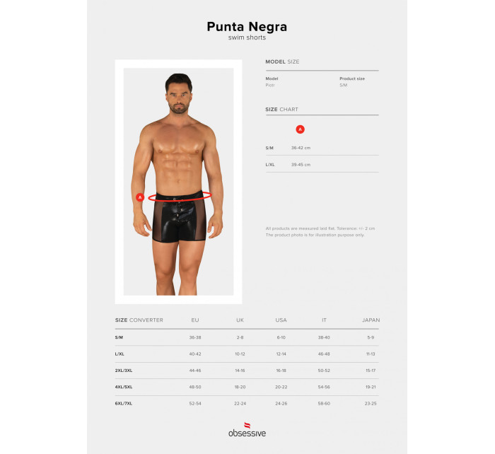 Sexy pánské plavky Punta Negra swim shorts - Obsessive