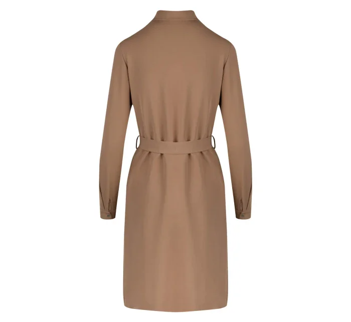 Dámské šaty M706 hnědé - Figl