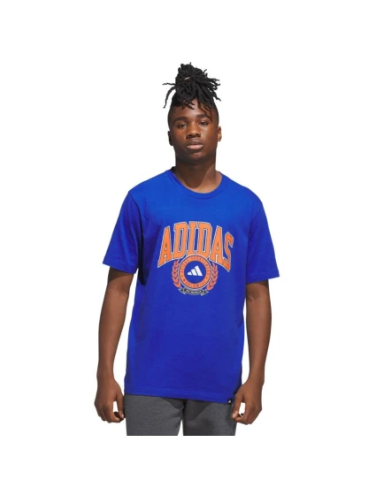 Pánské tričko adidas Varsity Crest modré JN2515 pánské Pánské tričko adidas Varsity Crest modré JN2515 pánské