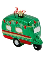 DEKORACE ZÁVĚSNÁ CETKA KARAVAN ZELENÁ DEKORACE ZÁVĚSNÁ CETKA KARAVAN ZELENÁ