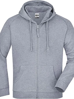 JN 59 Mikina s kapucí model 22529988 grey heather - Daiber