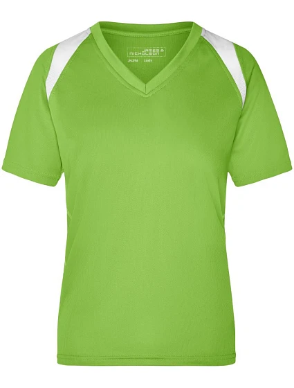 Daiber JN 396 Dámské běžecké tričko 02.0396 lime green/white Daiber JN 396 Dámské běžecké tričko 02.0396 lime green/white