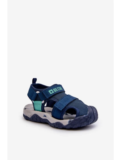 Dětské sandály Na suchý zip Big Star model 21651435 modré - Big Star Shoes