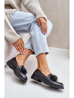 Dámské mokasíny S.Barski černé model 21672362 - D&A