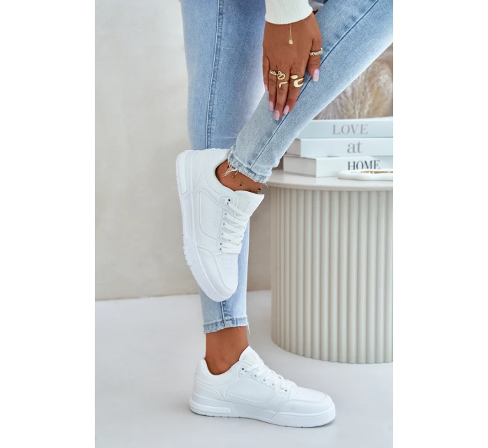 Dámské Tenisky Big Star OO274A549 Hi-Poly System Bílé