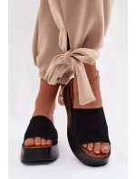 Dámské sandály na platformě Černé model 21951453 - Boto