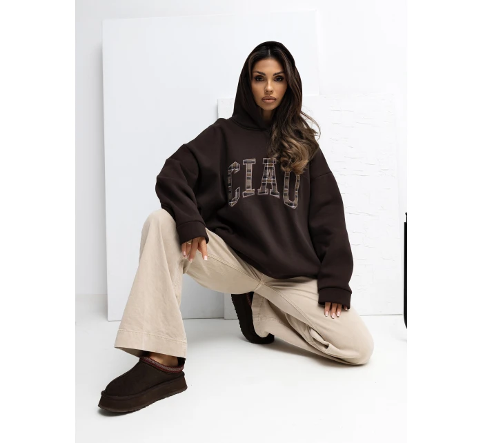 RV BL mikina A1039.22 tmavě hnědá RV BL mikina A1039.22 tmavě hnědá