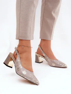 Sandály na podpatku  model 211372 Step in style