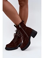 Boty na podpatku model 231634 Step in style Boty na podpatku model 231634 Step in style