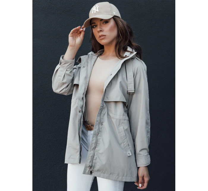 Dámská přechodná bunda parka TILAN béžová FashionStreet TY4473