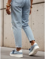 Dámské tenisky na platformě modré Dstreet model 21996401 - FashionStreet