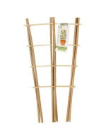 BAMBUSOVÝ ŽEBŘÍK NA PODPORU ROSTLIN 45 CM 3KS PROGARDEN
