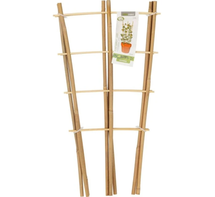 BAMBUSOVÝ ŽEBŘÍK NA PODPORU ROSTLIN 45 CM 3KS PROGARDEN