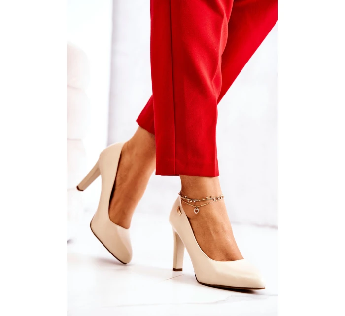 Dámské lodičky béžové Campbell