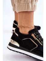 Semišové Sportovní Boty Na Černá model 21606382 - Boto Semišové Sportovní Boty Na Černá model 21606382 - Boto