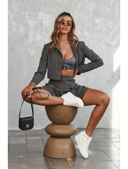 Vysoké tenisky na klínu Big Star Bílé model 21608832 - Big Star Shoes Vysoké tenisky na klínu Big Star Bílé model 21608832 - Big Star Shoes