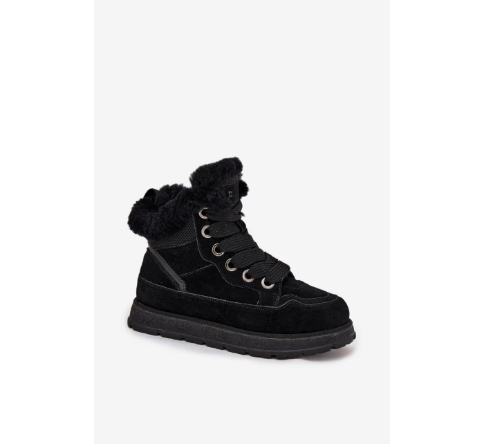 Dámské Zimní Boty Na Platformě S Kožíškem Big Star model 21705939 Černé - Big Star Shoes