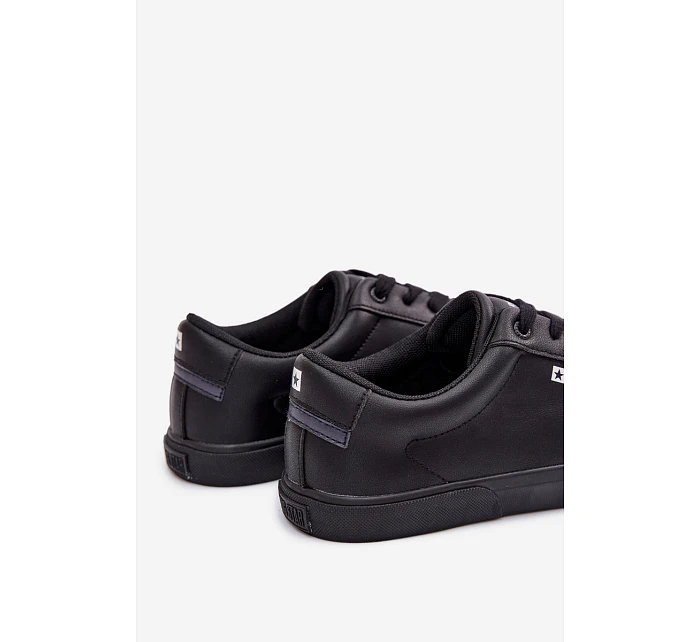 Pánské tenisky z eko kůže Big Star model 22039744 Černé - Big Star Shoes