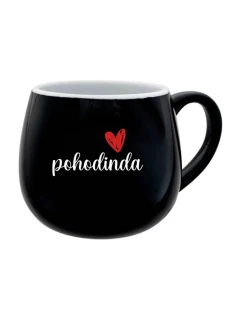 model 21860842 černý keramický hrníček 300 ml - Giftela