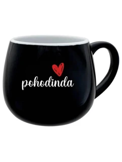 model 21860842 černý keramický hrníček 300 ml - Giftela