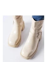 Boty na podpatku model 206526 Solea Boty na podpatku model 206526 Solea