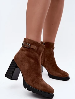 Boty na podpatku  model 231627 Step in style